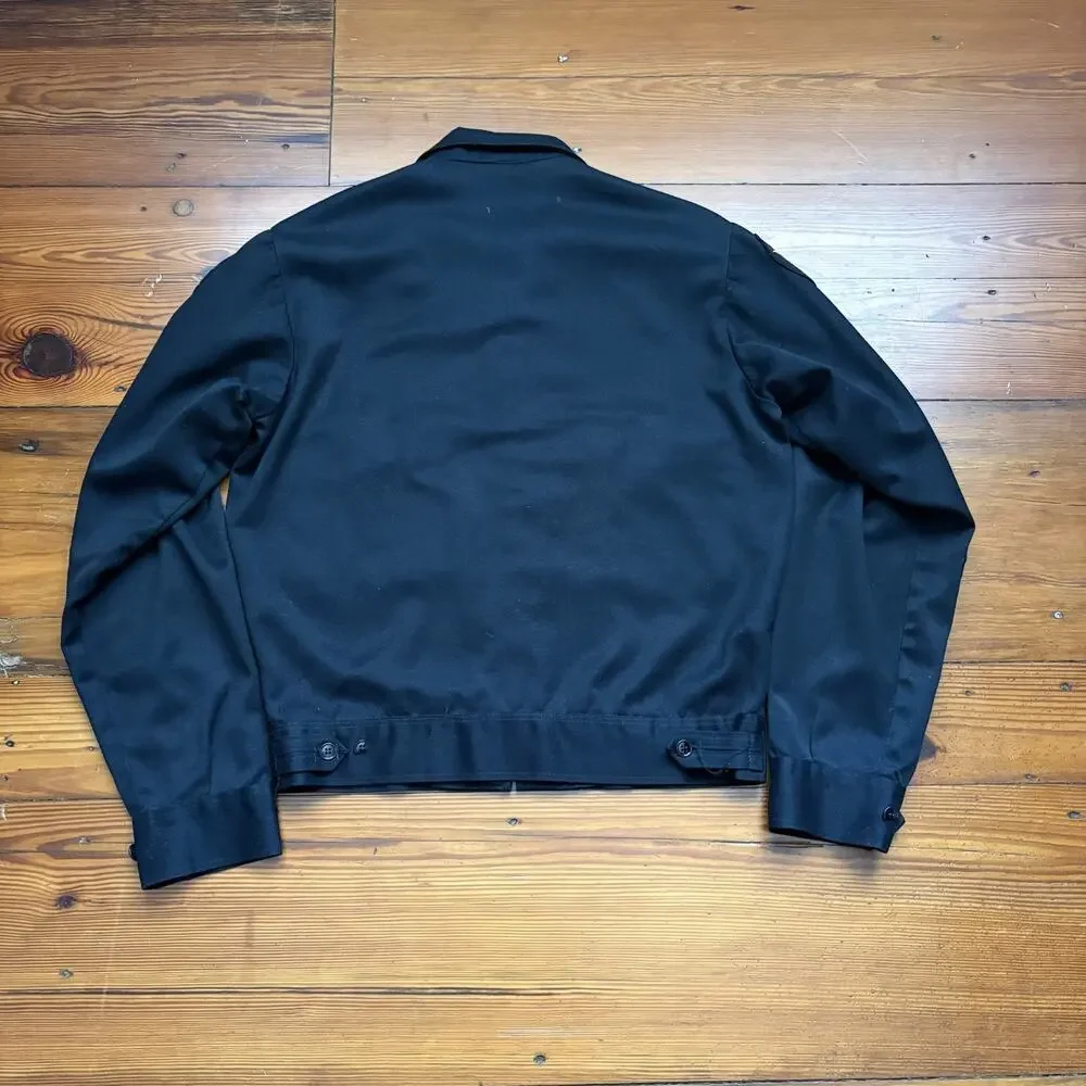 Vintage Mr 2 Ply Jacket Mens Size M 44 Blue Workwear Talon Zipper Sheriff 1960s